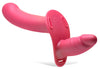28X Double Diva 1.5 Inch Double Dildo with Harness and Remote Control -