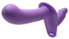 28X Double Diva 2 Inch Double Dildo with Harness and Remote Control -