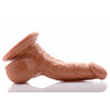 4 Inch Realistic Suction Cup Dildo- Tan