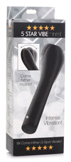 5 Star 9X Come-Hither G-Spot Silicone Vibrator