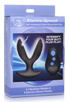 64X Electro-Spread Vibrating and Estim Silicone Butt Plug
