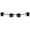Adjustable Swiveling Spreader Bar with Leather Cuffs