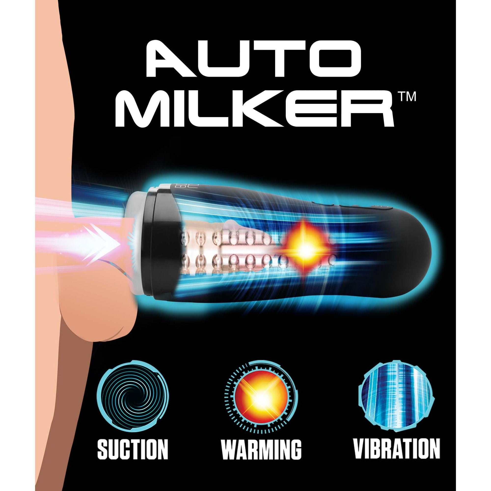 Auto Milker 15X Sucking Masturbator