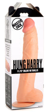 Hung Harry 11.75 Inch Dildo with Balls -
