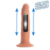Kinetic Thumping 7X Remote Control Dildo - Small