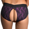 Lace Envy Crotchless Panty Harness - L-XL