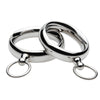 Lead Me Stainless Steel Cock Ring- 1.95 Inch