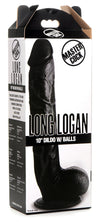 Long Logan 10 Inch Dildo with Balls