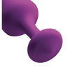 Pleasures 3 Piece Silicone Anal Plugs