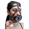 Plug Your Hole Open Mouth Leather Head Harness