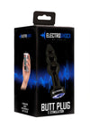 Ribbed Butt Plug E-Stimulation