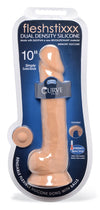 Silexpan Light Hypoallergenic Silicone Dildo with Balls - 8.5 Inch
