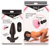 Small Vibrating Anal Plug with Interchangeable Bunny Tail
