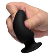 Squeezable Silicone Anal Plug - Large