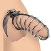 Stainless Steel Spiked Chastity Cage