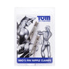 Tom of Finland Bros Pin Stainless Steel Nipple Clamps