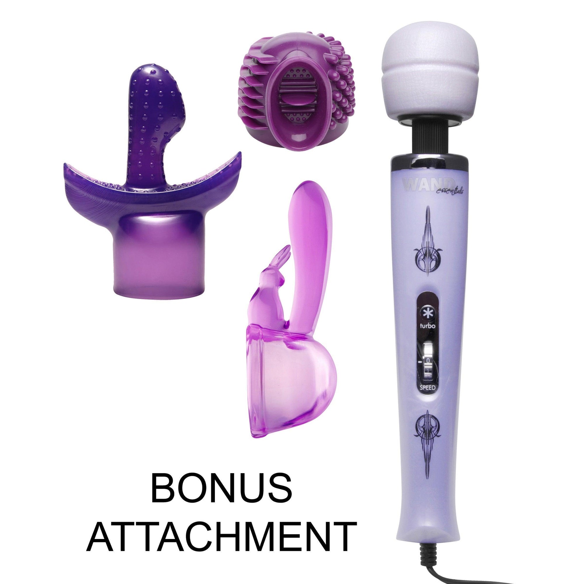 Turbo Pleasure Wand Kit with Free Attachment