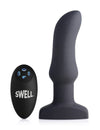 Worlds First Remote Control Inflatable 10X Vibrating Curved Silicone Anal Plug